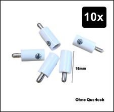 10x Miniatur Zwerg Stecker