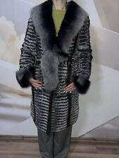Silberfuchs Pelzmantel Gr. 34-36 Neuw.