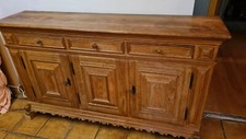 Anrichte aus heller Eiche massiv Antik Gründerstil Sideboard 190/100/44(B/H/T)