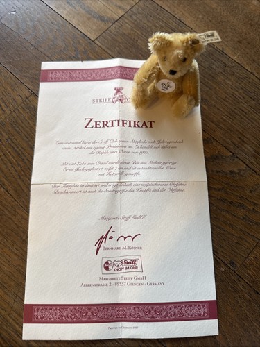 Steiff club teddybär - steiff,