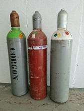 Gasflaschen 20 L für Sauerstoff, Acetylen und Schutzgas
