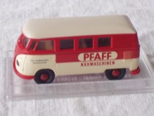 19. Brekina 1:87 VW T1 Bus "Pfaff Nähmaschinen" Kaiserslautern - OPV Werbe