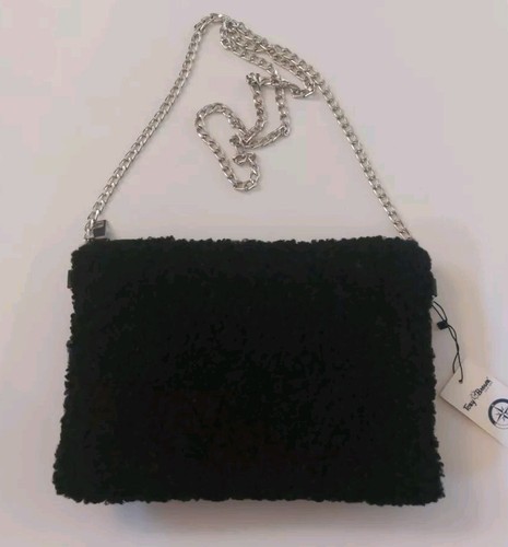 Handtasche teddyfell - handtasche,