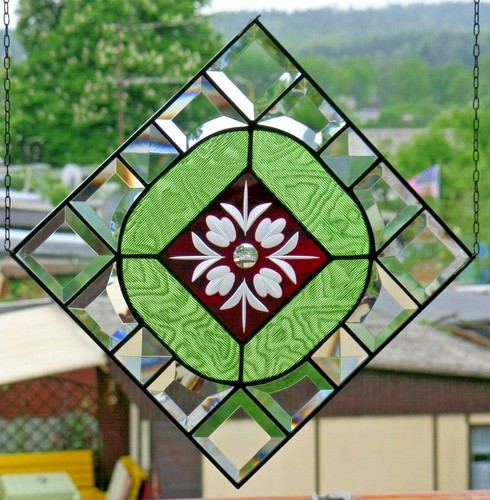 Bleiverglasung facetten - bleiverglasung, facetten-