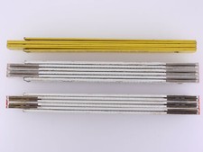 Sammlung 3x Zollstock Meterstab Riega G+H Acurato TOP! 1603-15-74