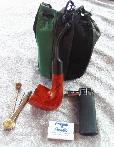 Bruyereholz pfeife angelo mit - angelo,