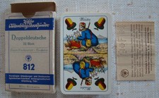 altes antikes Skatspiel, Altenburger Kartenspiel Nr. 812