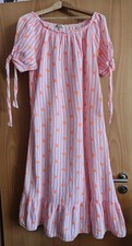 Sommerkleid rosa-weiß