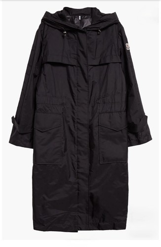 Moncler trench schwarz - moncler,