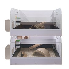 Meerschweinchen Stall /Kleintierstall /Kleintierkäfig 100 x 80 cm 2er