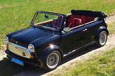 Mini Cooper Rover MK II Oldtimer Cabriolet Rarität  rot Schwarz classiker Selten