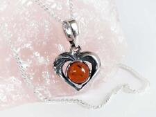 Herz  Anhänger Bernstein