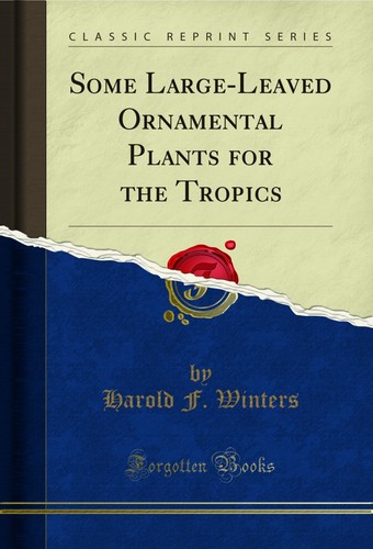 Some large leaved ornamental - some,