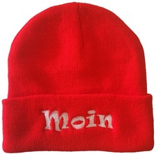Bestickte warme Wintermütze (Beanie) für Herren und Damen