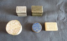 5 alte Pappschachteln 