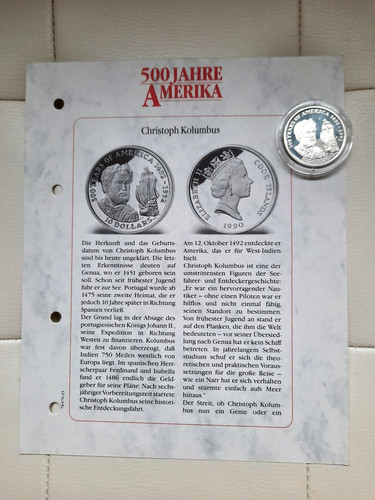 Dollar cook island - cook, 1990