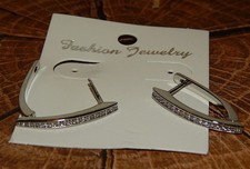 eckige CREOLEN  OHRRINGE