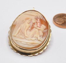 Brosche Nadel Anhänger Gemme