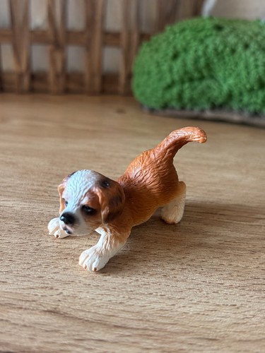 Schleich bernhardiner welpe - bernhardiner,