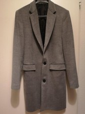 Zara Herren Mantel in grau - Sehr guter Zustand - Elegant, leicht tailliert