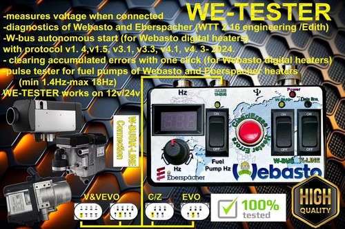 Tester webasto und - we-tester,