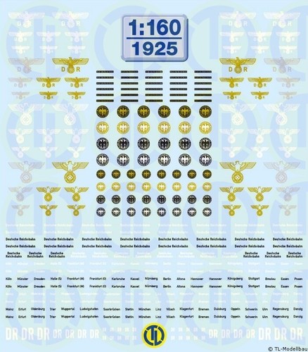 1925 decals deutsche - 1925,