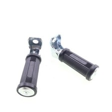 Sozius Fußrasten Set Klappbar Rund für Hercules Kreidler Puch Simson KTM DKW