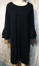 CLOCKHOUSE BLAUSCHWARZ  WEICHES BI STRETCH TUNIKA KLEID Gr. 50 52