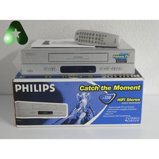 Philips VR550 VHS 6 Kopf Recorder VCR Videorekorder HiFi-Stereo Wie Neu mit OVP