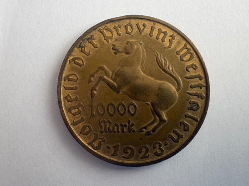 10000 mark vom stein - mark, 1923