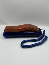 Vintage Swatch Twinphone Deluxe Telefon durchsichtig 80er 90er Orange / Blau