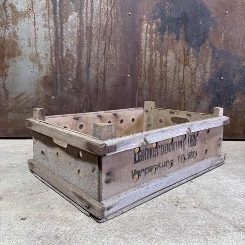 Alte holzkiste transportkiste - holzkiste,