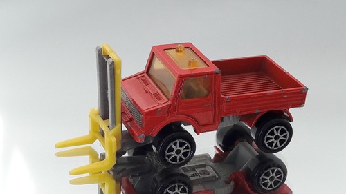 Unimog majorette red - unimog,