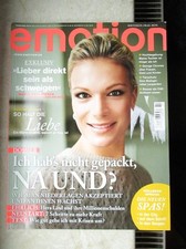 Emotion zeitschrift heft - emotion,