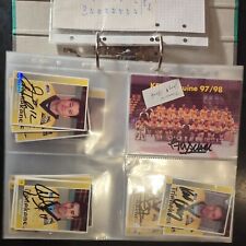 Karten Krefelder EV Pinguine Autogramme 