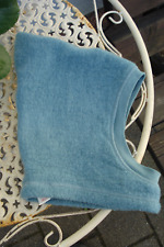 hessnatur Wollfleece Mütze türkis 45/47