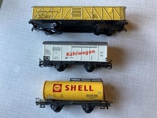 Waggons (alt) - 3 Stück -