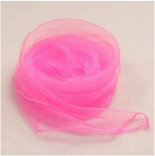 Jongliertucher Pack 10, 60x60cm, bunt, Chiffon, Seide, Kinder, Tanz, Spielzeug