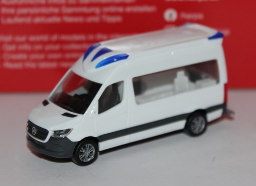 Herpa mercedes sprinter - herpa,