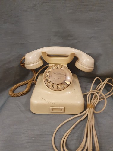Bakelit telefon wählscheibe - bakelit,