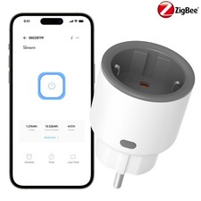 Sonoff S60 Zigbee Smart Steckdose 16A Plug Energiemessung Überlastschutz Stecker