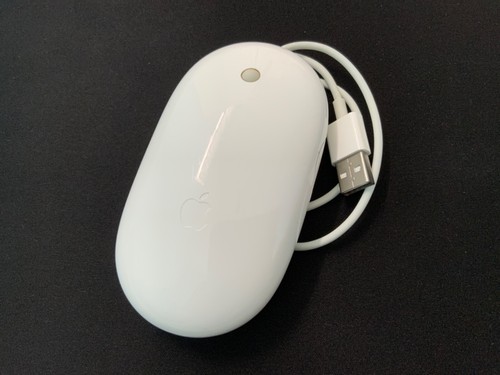 Apple mighty mouse wired - mouse,