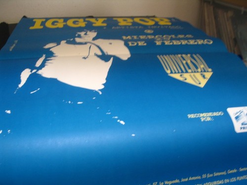 Iggy pop large - large, poster