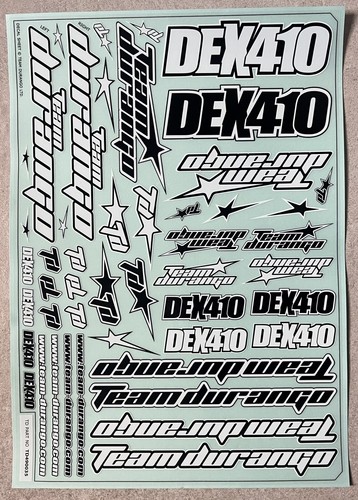 Team durango dex410 decal - durango,