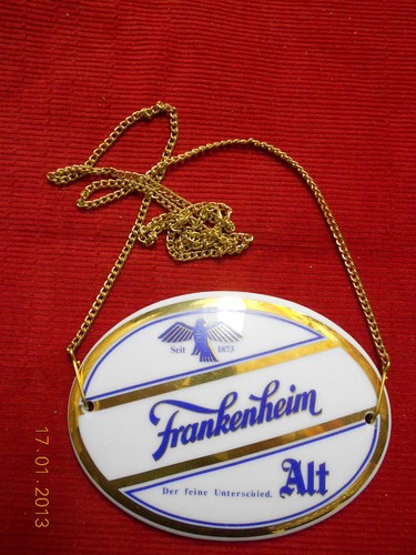 Frankenheim alt zapfhahnschild - frankenheim,