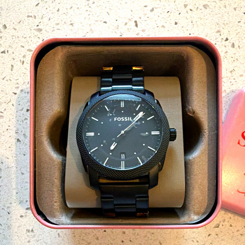 Fossil fs4775 men black - fossil,