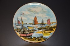 Großer Wandteller - Bretagne -  Durchmesser 30 cm