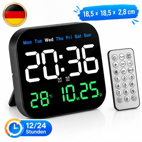 Große wanduhr digitaluhr - wanduhr,