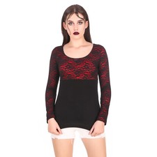 Top, Shirt, Lace, Ladys