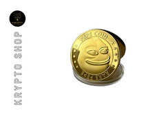 Pepe Coin Gold Münze Physisch
